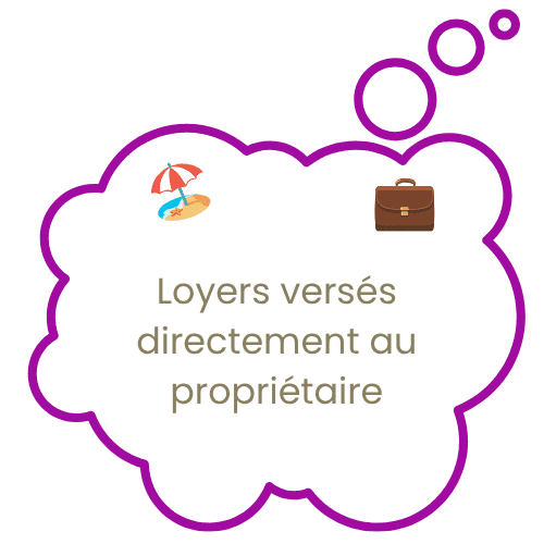 loyers versés directement au proprio